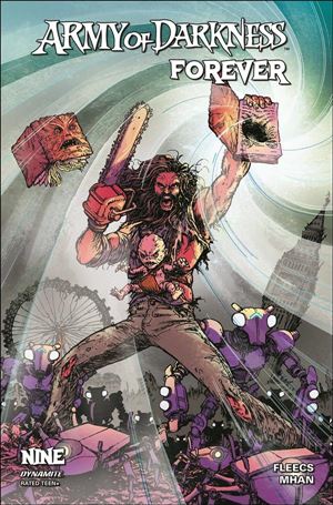 Army of Darkness Forever issue 9-D Chris Burnham Cover