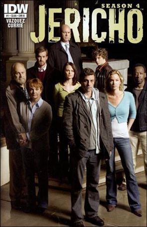 Jericho: Season 4 issue 1-B Cast Photo Cover