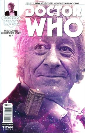 Doctor Who: The Third Doctor issue 3-B Will Brooks Photo Subscription Cover