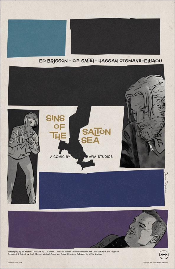 Sins of the Salton Sea issue 1-C Chris Ferguson Cover