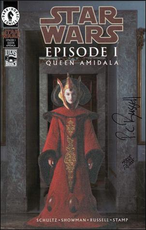 Star Wars: Episode I Queen Amidala issue nn-F DF GitD Photo Cover (Signed by Russell) 1/10000