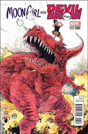 Moon Girl and Devil Dinosaur (2016) issue 3-B Paul Pope 1:25 Cover