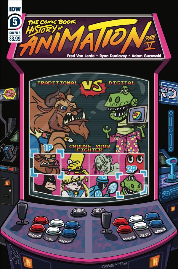Comic Book History of Animation issue 5-B Video Game Cover