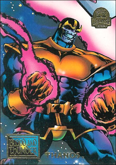 Marvel Universe: Series 5 (Base Set) card 61 Thanos