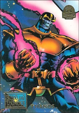 Marvel Universe: Series 5 (Base Set) card 61 Thanos