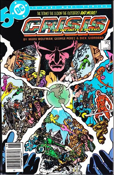 Crisis on Infinite Earths issue 3-C Canadian Price Cover
