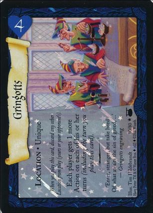 Harry Potter: Diagon Alley (Base Set) card 10-B Gringotts