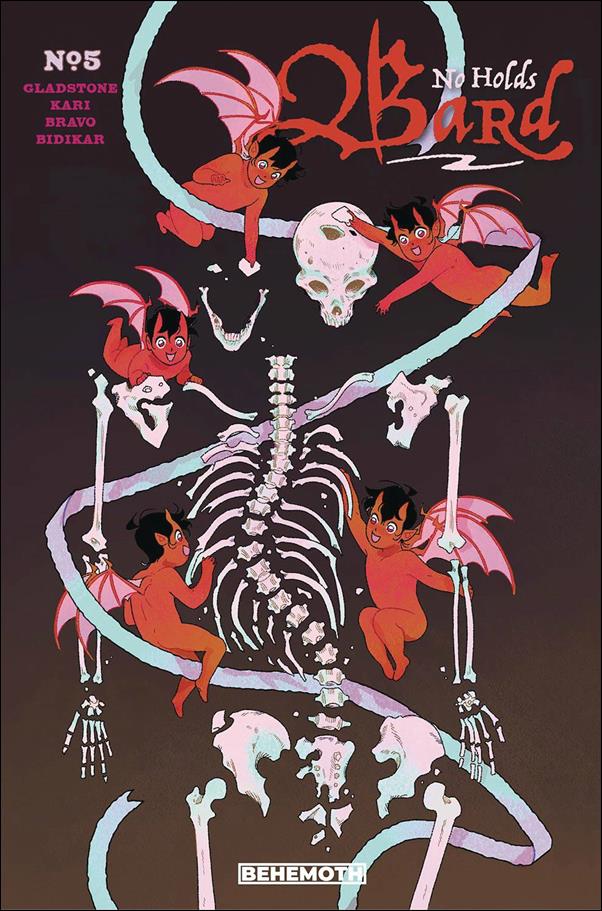 No Holds Bard issue 5 Skeleton Cover