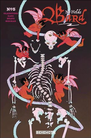 No Holds Bard issue 5 Skeleton Cover