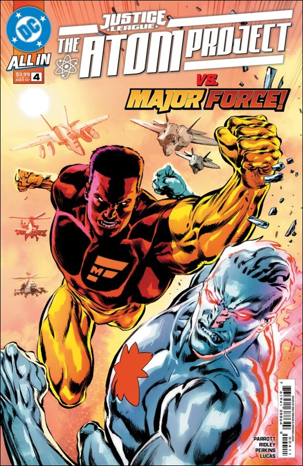 Justice League: The Atom Project issue 4 Mike Perkins Cover