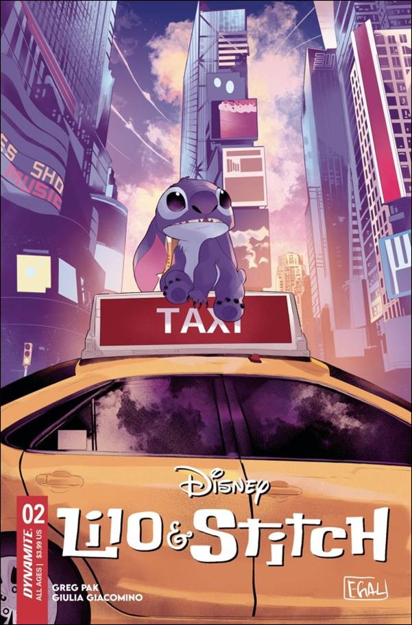 Lilo & Stitch issue 2-C Edwin Galmon Cover