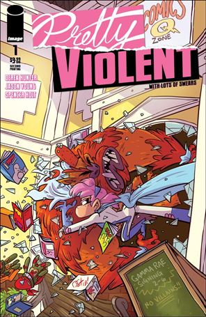 Pretty Violent issue 1-C Derek Hunter Cover (2nd Printing)