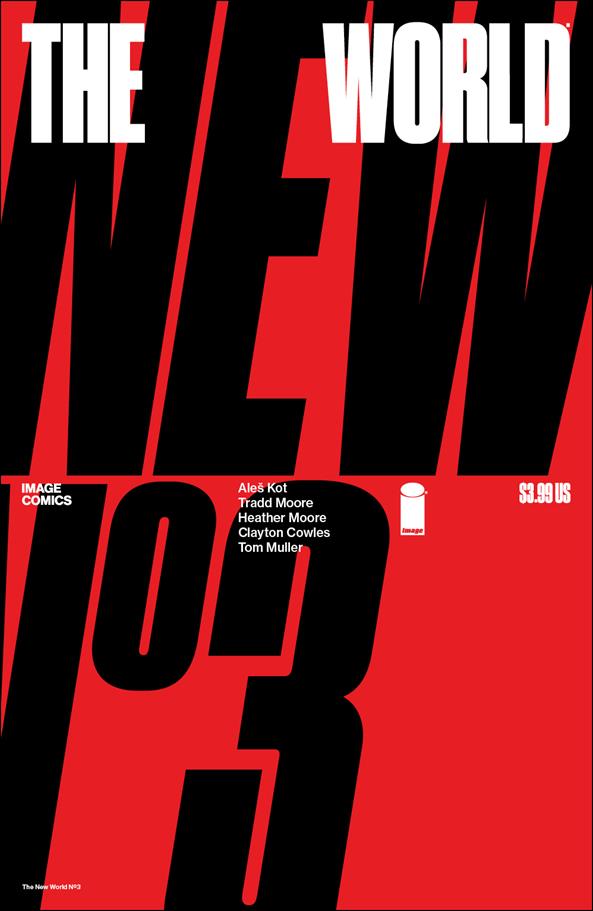 New World issue 3-C Tom Muller Cover