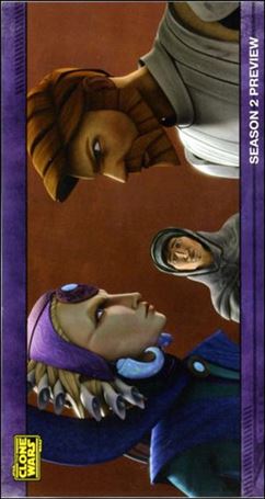 Star Wars: The Clone Wars Widevision (Season 2 Preview Subset) card PV2 Season 2 Preview