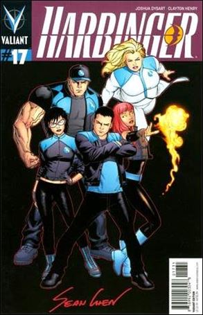 Harbinger (2012) issue 17-C Sean Chen 1:20 Signature Series Cover