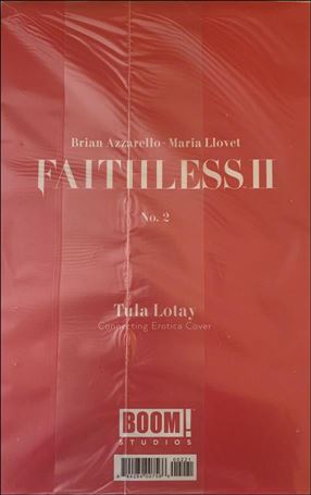 Faithless II  issue 2-B Tula Lotay Polybagged Erotica Cover