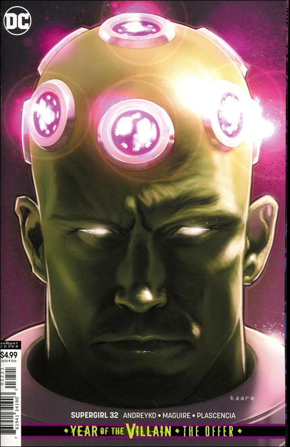 Supergirl (2016) issue 32-B Kaare Andrews Cardstock Cover
