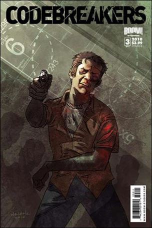 Codebreakers issue 3-B Brett Weldele Cover