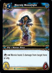 World of Warcraft: March of the Legion (Base Set) card 158 Marnie Moonlight