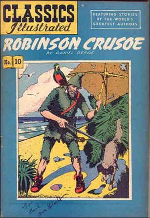 Classic Comics/Classics Illustrated issue 10-H HRN 51 - First Classics Illustrated Logo