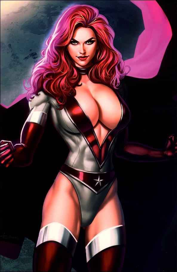 Scarlet Steel issue 1 C.B. Zane "To the Moon" Cover