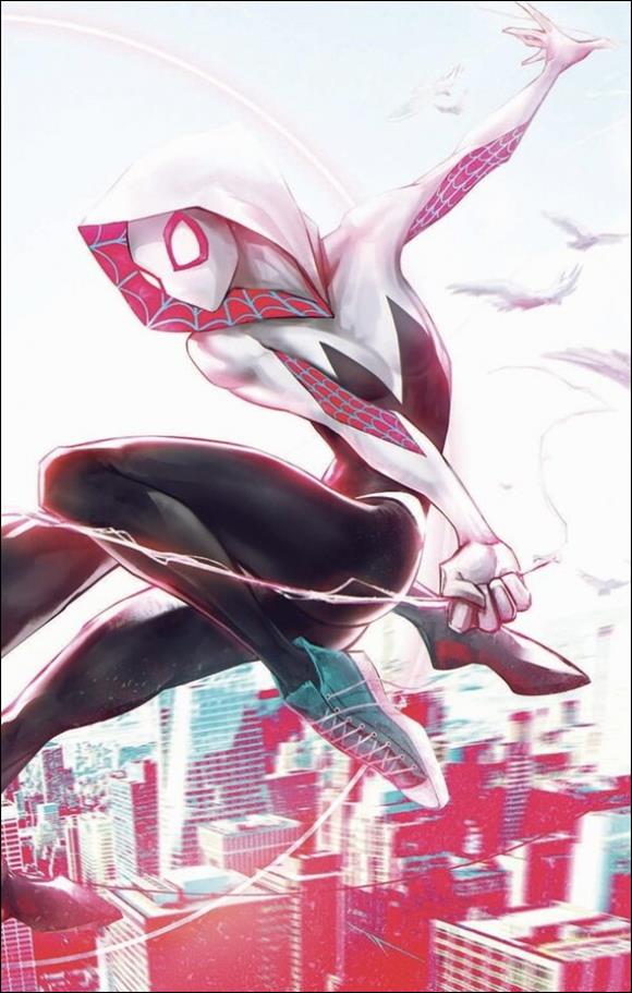 Spider-Gwen: Gwenverse issue 5-K Ivan Tao Frankie's Comics Virgin Cover