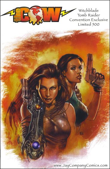 Witchblade/Tomb Raider issue 1-G Jay Company Color Convention Cover 1/500