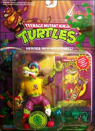 Teenage Mutant Ninja Turtles (1988) figure 26-B Mondo Gecko (1994 Re-Issue)