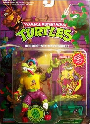 Teenage Mutant Ninja Turtles (1988) figure 26-B Mondo Gecko (1994 Re-Issue)