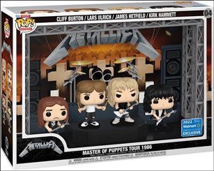 Deluxe POP! Moment (Rocks) figure 4 Master of Puppets Tour 1986 Walmart Exclusive