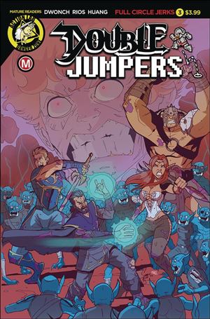 Double Jumpers: Full Circle Jerks issue 3 Sergio Rios Cover
