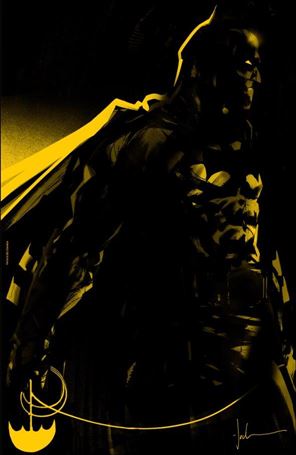 Batman (2016) issue 129-F Jock 1:50 Foil Cardstock Cover
