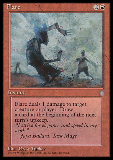 Magic the Gathering: Ice Age (Base Set) card 185 Flare