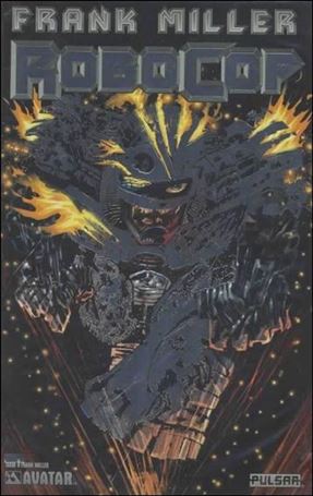 Frank Miller's Robocop issue 9-E Platinum Foil Cover