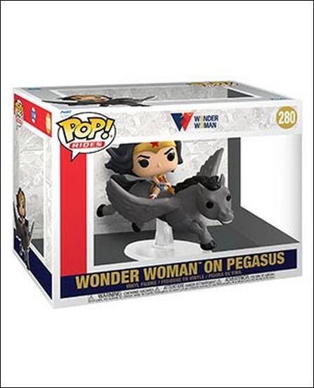 POP! Rides figure 280 Wonder Woman on Pegasus