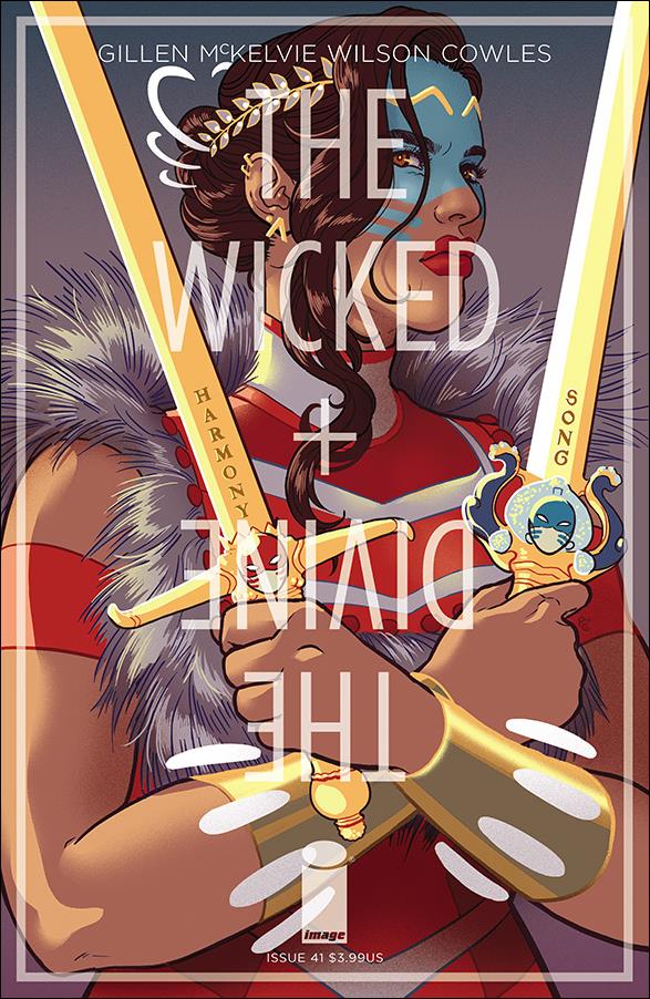 Wicked + the Divine issue 41-B Paulina Ganucheau Cover