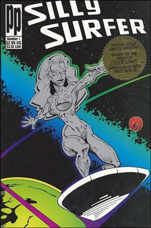 Silly Surfer issue 1-B Signed Gold Limited Edition 1/700