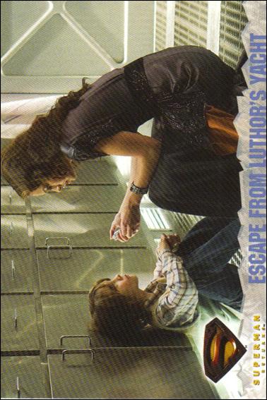 Superman Returns: The Movie (Base Set) card 78 Escape From Luthor's Yacht