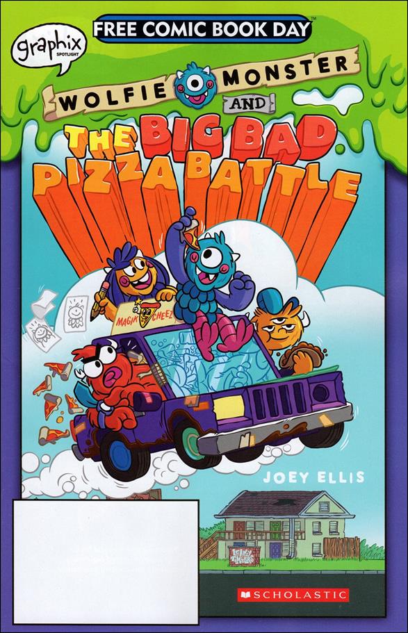 Wolfie Monster and the Big Bad Pizza Battle issue nn