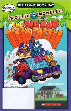 Wolfie Monster and the Big Bad Pizza Battle Cover Image 1