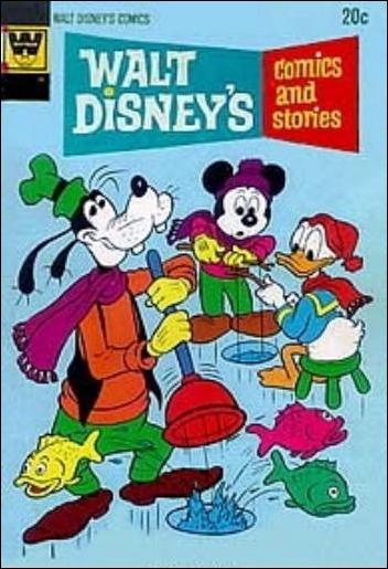 Walt Disney's Comics and Stories (1940) issue 400-B Whitman Cover