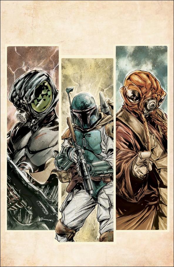 Star Wars: War of the Bounty Hunters issue 1-R Paolo Villanelli 616/Jolzar Virgin Cover 1/1000
