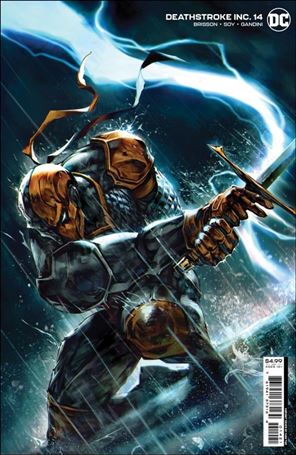 Deathstroke Inc. issue 14-B Ivan Tao Cardstock Cover