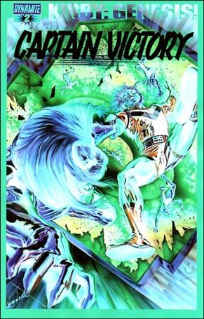 Kirby: Genesis - Captain Victory issue 2-C Alex Ross 1:10 Negative Art Cover