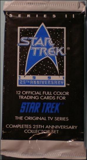 Star Trek 25th Anniversary: Series 2 card 2 Blue Star Trek: The Original Series Sealed Pack