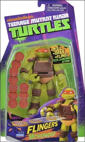 Teenage Mutant Ninja Turtles (2012) Flingers figure 3 Michelangelo