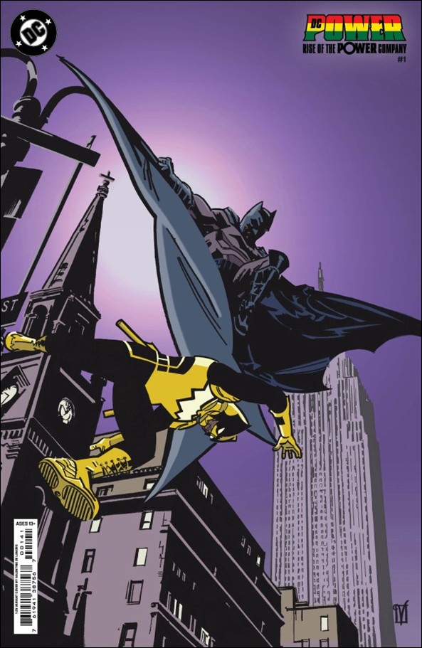 DC Power: Rise of the Power Company issue 1-D Valentine De Landro 1:25 Cardstock Cover