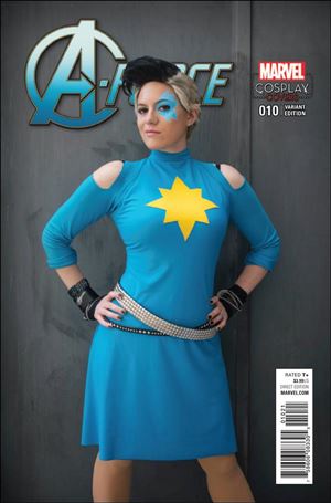 A-Force (2016) issue 10-B 1:15 Cosplay Cover