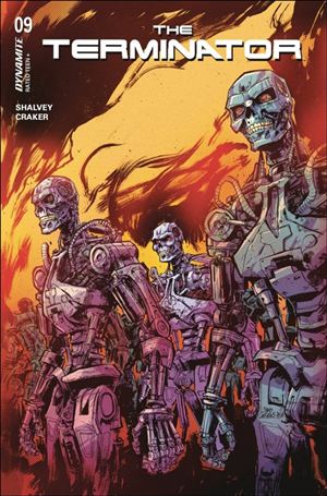 Terminator (2024) issue 9-D David Cousens Cardstock Cover