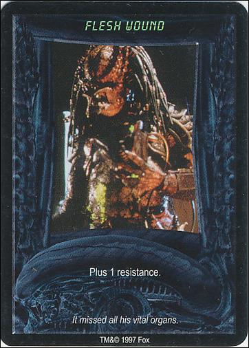 Aliens/Predator (Base Set) card 134 Flesh Wound
